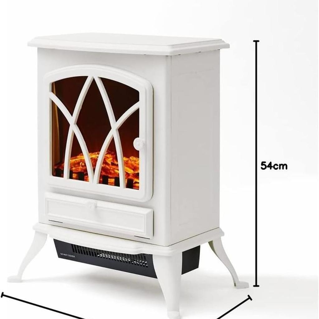 New with box or instructions.

Warmlite Stirling Portable Electric Fire Stove Heater with Realistic LED Flame Effect, Adjustable Thermostat, Overheat Protection, 2000W

Model WL46018W

Colour White

2 HEAT SETTINGS: Providing an optimum heating solution, this fireplace has two heat settings of 1000W and 2000W, efficiently heating up rooms in rapid speed, ideal for keeping you warm during winter months

REALISTIC LED FLAME EFFECT: The realistic LED flame effect creates a soothing atmosphere for you to relax in by admiring the beautiful flickering flame. It functions with or without heat for visual appeal

Collection Only from Bedford or Milton Keynes.

PE1ZQ