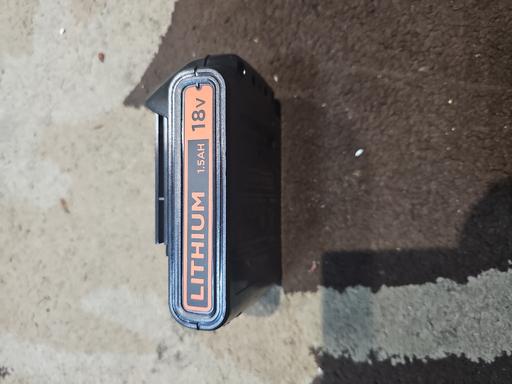 Buy & Sell West Midlands Walsall - Photos for Black+Decker Battery 1.5Ah Li-Ion 18V BL1518