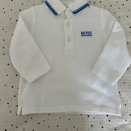 Verkaufe ein weißes langarm Baby Polo Shirt von Hugo Boss in der Grösse 80- 18M

Versand innerhalb Österreich möglich :) 

Privatverkauf, daher keine Garantie, Gewährleistung und Rücknahme!