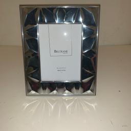 Beltrami Luxury Italian Silver photo frame
In brand new condition
Size A4 10x8” approximately