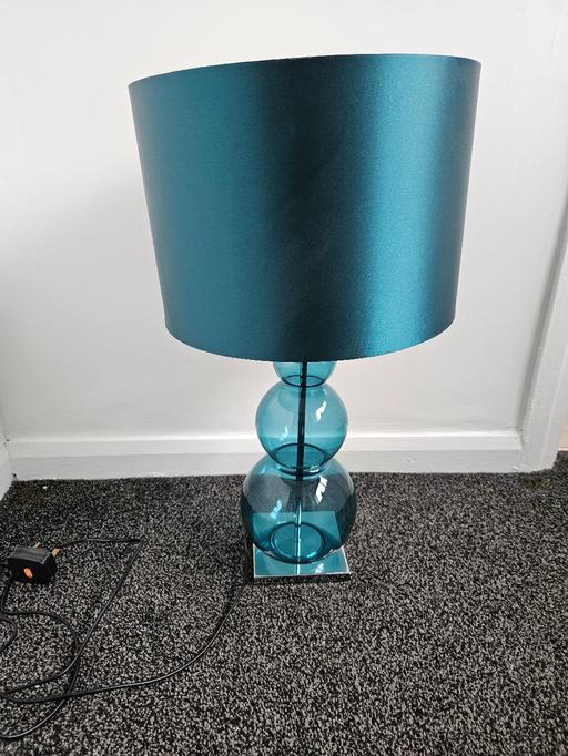 Buy & Sell Tyne and Wear Sunderland - Photos for Teal table lamp from Next