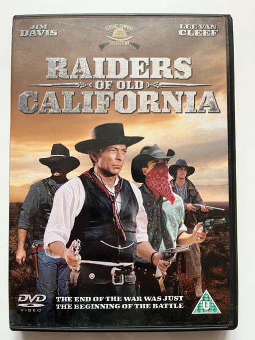 Buy & Sell North Yorkshire Harwood Dale - North Yorkshire - Photos for RAIDERS OF OLD CALIFORNIA (DVD)