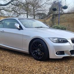 BMW 320d convertible in silver, manual, some service history fully electric front seats full heated front seats. Full electric folding mirrors. MOT until June. Rear pads and disks done Dec. 2x keys loads paperwork. 18” Veeman alloys in black Satin alloys Stage 1 remap
