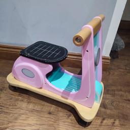 Good used condition.
Sturdy, strong and stable wooden structure.
Recommended for children 12 months plus

From a clean pet and smoke free house
Check my other baby and toddler items for sale . the more toys you buy the better price you get.