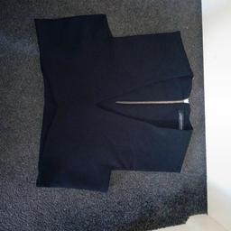 from zara size 10 crop top zip back gc pick up only Heckmondwike please see my other post thanks