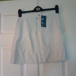 Size 10 cream cord mini skirt new with tags pick up only Heckmondwike please see my other post thanks