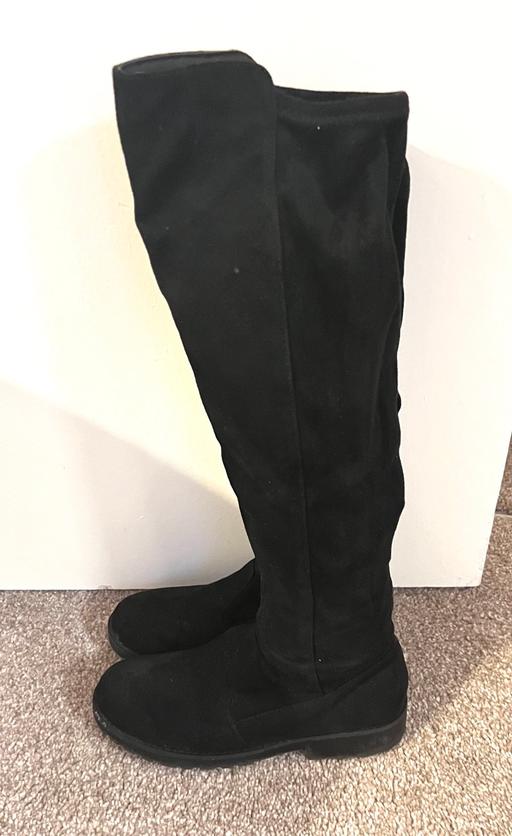 Buy & Sell South West London West Brompton - South West London - Photos for Next Faux Suede Knee High Boots Size UK 3