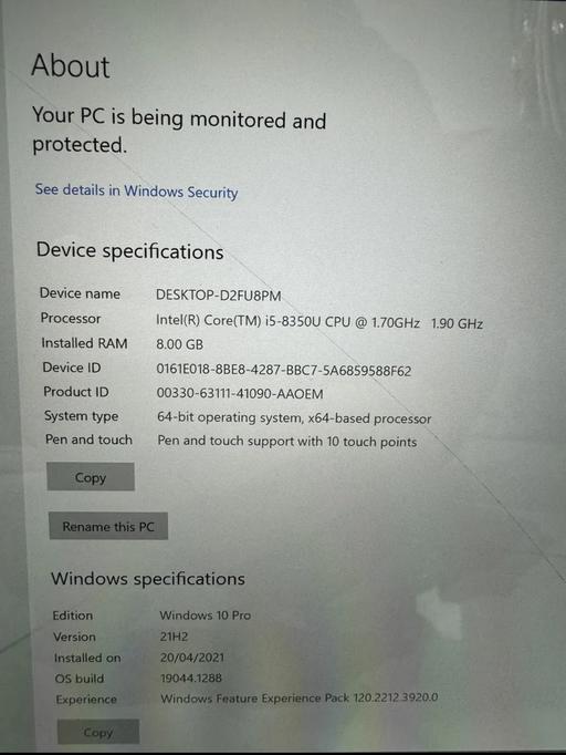 Buy & Sell Bedfordshire Bedford - Photos for Surface pro 6 cracked screen