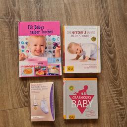 Babybücher Gu Entwicklung, Kochbuch für Babys,Crashkurs Baby, Pädagogische Ratschläge