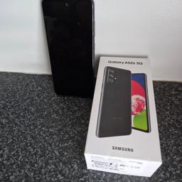 2022 Samsung galaxy a52s 5g in good condition with only minor marks on sides. The phone is on ID mobile which uses the 3 network so will be compatible with that but I will be honest I'm not sure if will work on other networks. This is a great phone and I am open to sensible offers. Collection only