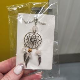 New 
Handmade dreamcatcher necklace 
Kept in storage 
Collection from DY2 9AF