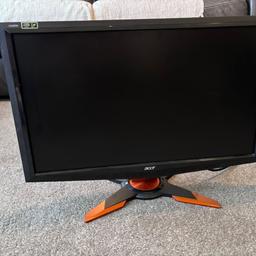 Acer GD245HQ 24" 120Hz Full HD 3D Widescreen Monitor in excellent condition