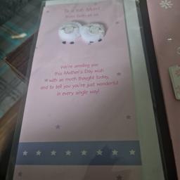 mothersday card an gift bag new not used