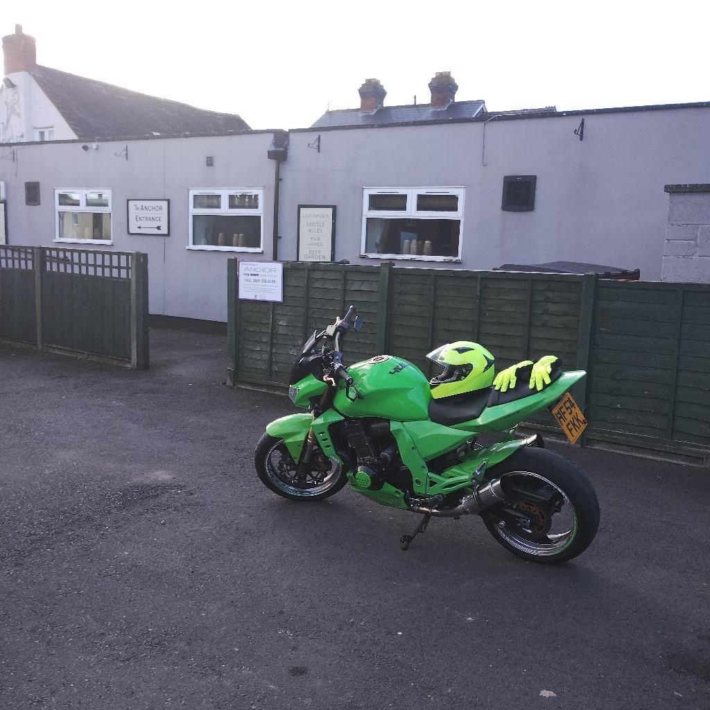 Unfortunately due to current circumstances I'm having to sell my Kawasaki 2004 (54) plate which I've owned for just under a year

The Motorcycle starts first push of the button with no running problems at all in my time of ownership

There is just under 10 thousand miles on the clock

The mot expires on 30/03/2024
And will require a rear tyre, I've taken it to a couple of garages to change this but nobody will do it in my area without me removing the rear wheel for them which i dont have the