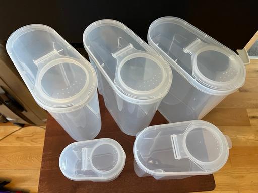 Buy & Sell Buckinghamshire Milton Keynes - Photos for Cereal Containers / Storage x 5