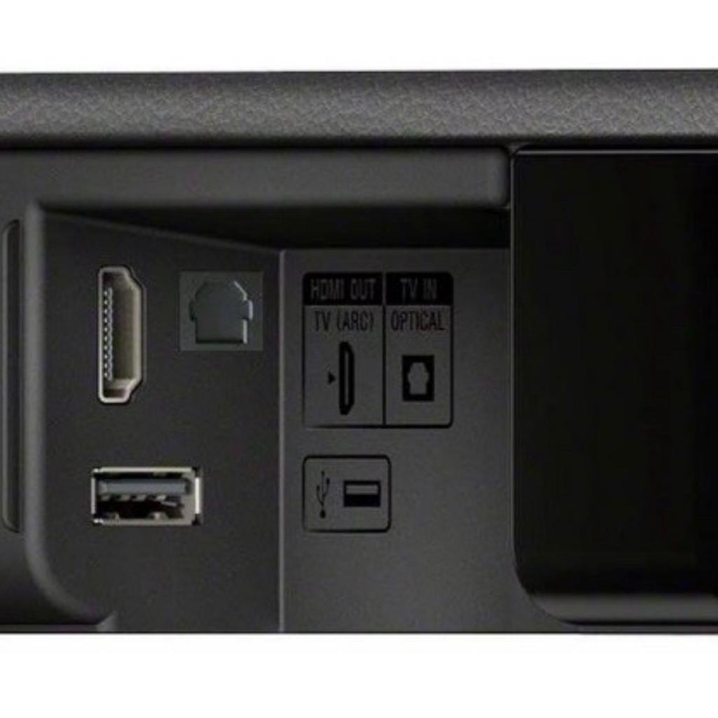 Sony HT-SF150 Stereo Soundbar (Bluetooth, 120 W, Verbindung über HDMI, Bluetooth, USB, TV Soundsystem)
- Kraftvoller Surround-Sound dank S-Force Surround und Bass Reflex Einheit
- Verbindung zu Fernsehgerät über HDMI
- Direktes Abspielen von Musik mit Smartphone über Bluetooth oder USB