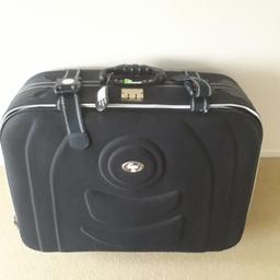 large suite case with straps and pulling handle and coded locking 15.00 pounds see pictures 07878964815