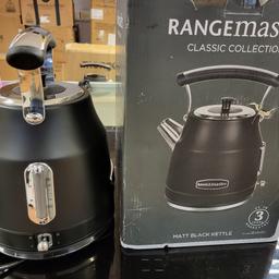 Rangemaster RMCLDK201BK 1.7 Classic Kettle - Black, £40

BOLTON HOME APPLIANCES 

4Wadsworth Industrial Park, Bridgeman Street 
104 High St, Bolton BL3 6SR
Unit 3                         
next to shining star nursery and front of cater choice 
07887421883
We open Monday to Saturday 9 till 6
Sunday 10 till 2