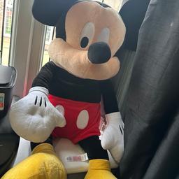 XL Mickey Mouse teddy 
Bought for party decor