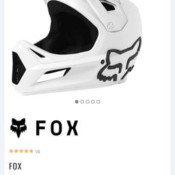 Verkaufe einen wenig getragen Downhill Helm von Fox mit dazu passender Brille 
Größe M
Privatverkauf daher kein Umtausch oder Garantie