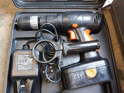 Buy & Sell Derbyshire North East Derbyshire - Photos for CHALLENGE 21.6V CORDLESS HAMMER DRILL COMBI