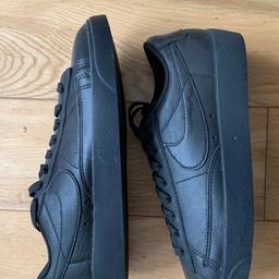 Nike Blazer Low
Black Leather
Size 5
New & unworn (can’t find the original box though)