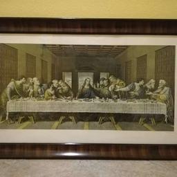 Verkaufe altes Heiligenbild mit Rahmen (Letzte Abendmahl) 83 x 52 cm
Privatverkauf, daher Gewährleistung, Umtausch und Rückgabe ausgeschlossen.