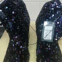 Brand new with tag pair of sequin boots for many occasions