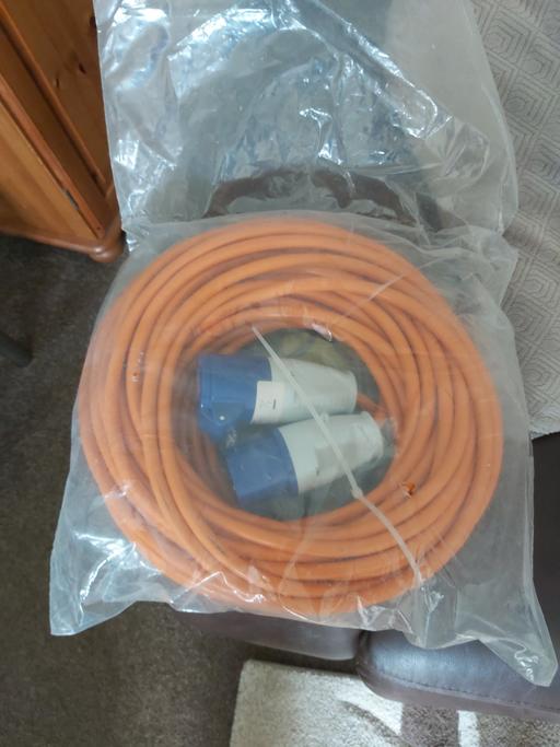 Buy & Sell Leicestershire Blaby - Photos for Caravan 25 metre power cable plus carrier