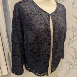 Fully lined black lace bolero style from Soon
In excellent condition
From clean smoke free home 
collection from B62 B63 or DY5