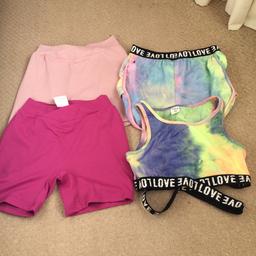 3 pairs shorts and 1 top. Collect only.