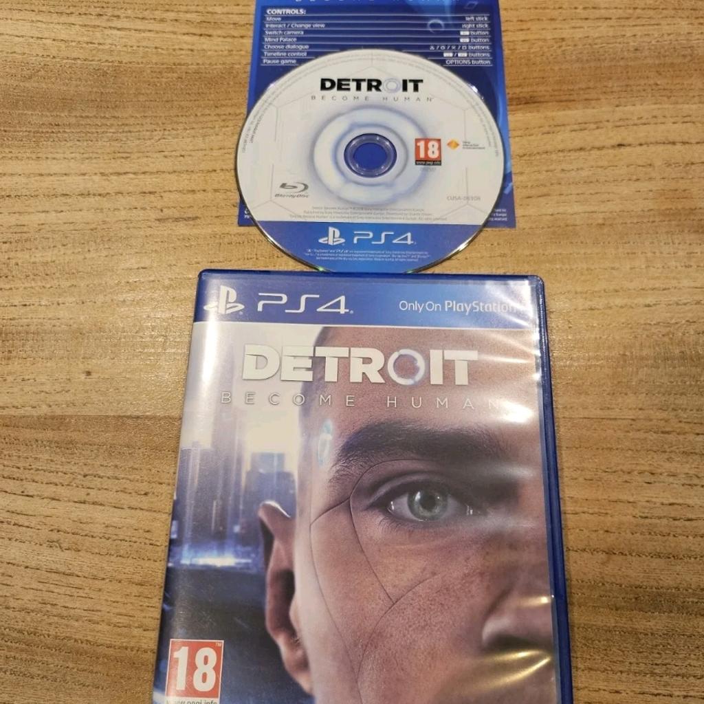 Selling Detroit: Become Human (PlayStation 4, 2018). it can be played on PS5. buy for £20 rather than new which is more expensive. Collection only.

I am accepting Pi also. you can either pay £15 or 125 Pi.