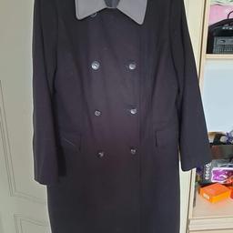 Beautiful long night or day trench coat warm and comfortable cost £130 asking £50 only wore once to a wedding Thank you for looking xx more pictures if required xx