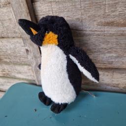 Keel toys 7" penguin plush toy.