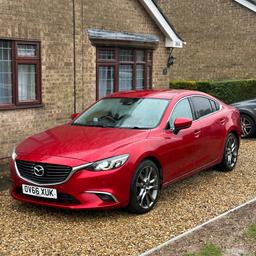 Mazda 6, 113.000 miles, 2.2 diesel, manual, one key, registered December 2016, road tax £20 per year, , new mot and new service done this month, heated seats, memory seat, heated steering wheel, automatic lights, rain sensors, parking sensors, reversing camera, start stop keyless, Bluetooth, BOSE sound system, one previous owner, the car is in very good condition only some scratches on the right hand side on the back (can be seen in the picture)
Located Spalding (Lincolnshire)
Price £6000
