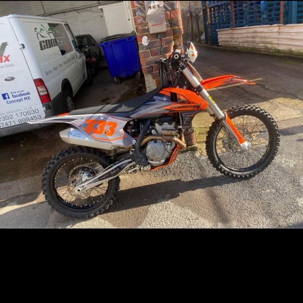 2016 ktm 250 bike runs perfect starts up first time on bottom, Just had a full service, ONO