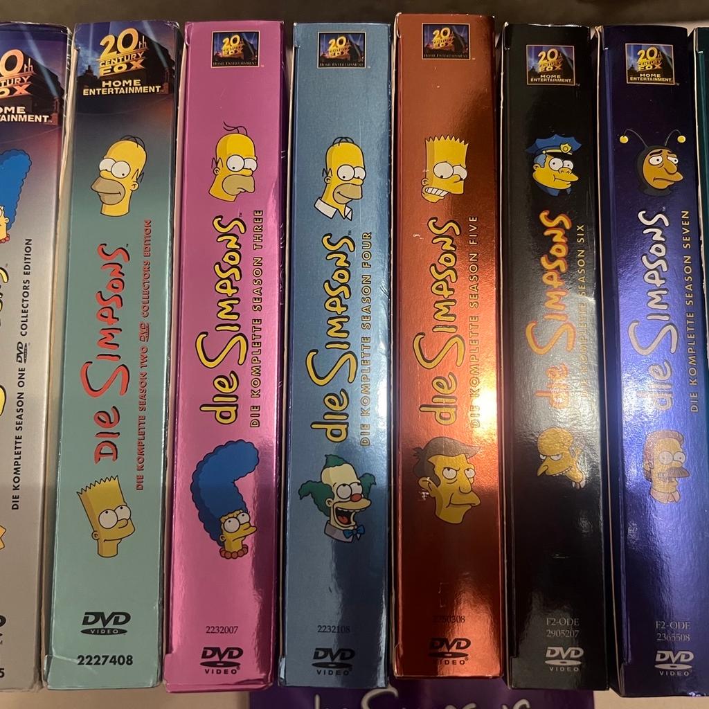die Simpsons DVD Collectors Edition komplette Season‘s 1- 8 & die 13 Season sehr gut bis fast komplett neu!

Versand gegen Aufpreis möglich!