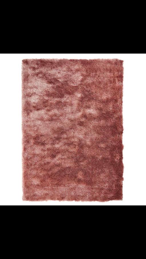 Buy & Sell West Yorkshire Kirklees - Photos for BLUSH SHIMMER SHAGGY RUG BNIP