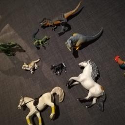 9 Tiere zum Spielen

die 2 rechts unten (Pferd, Hahn sind von Ravensburger, zum TipToi spielen)

Pferde, Dinosaurier, Hahn, ...

Tiere, Spieltiere, Spielfigur, Spielfiguren
