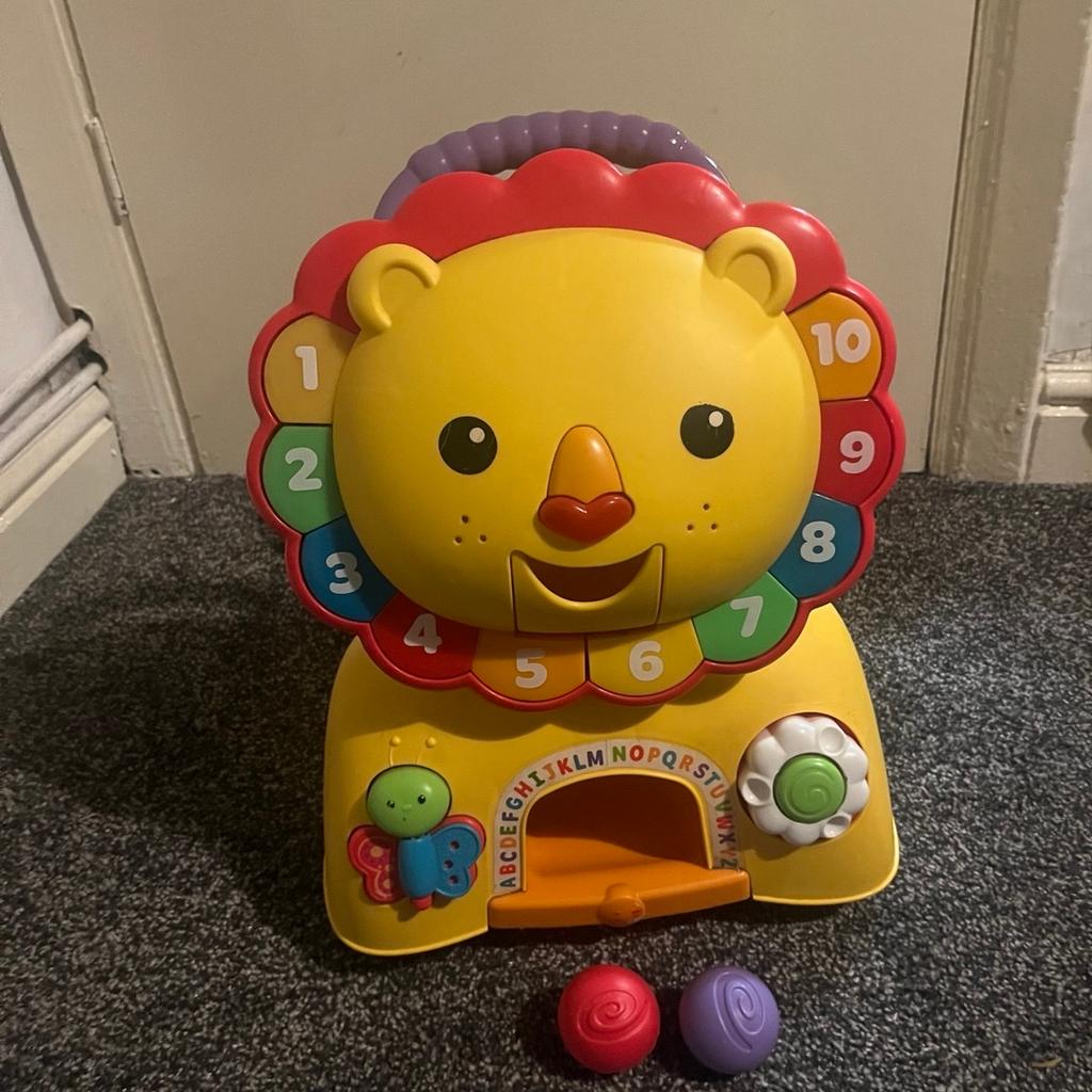 Fisher price lion 3 in 1 stride and ride on toy