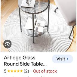 2 tier side table new in box