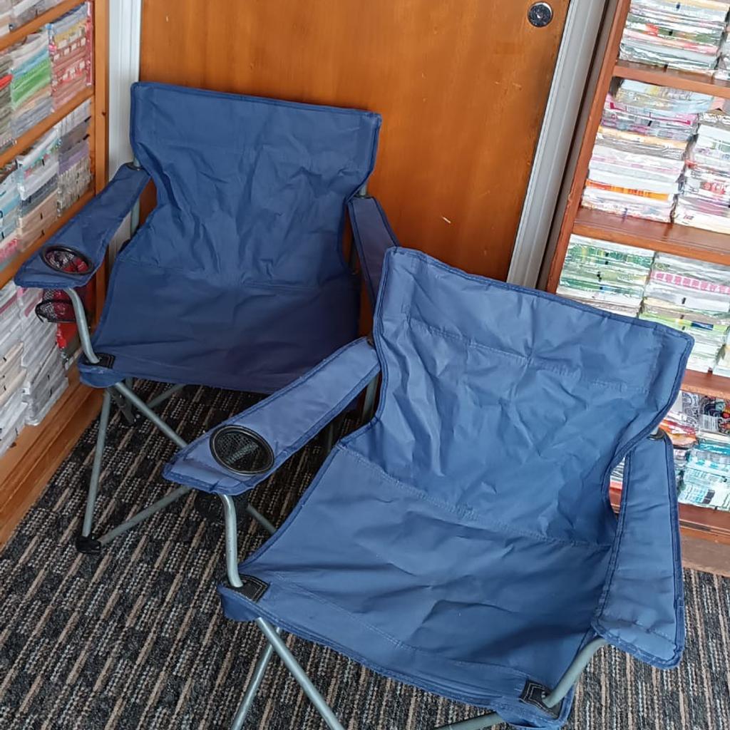 Blue Camping Chair Lightweight Folding x 2
Collection from SE28 8LL