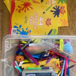 Small box of pens/felts: crayons:pencils
All working
Collection only from Hawkesley B38