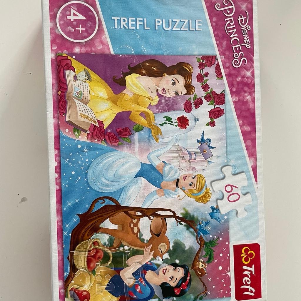 Disney Princess puzzle
60 pieces
Age 4+
Very good condition
Collection or delivery (+ fee) available