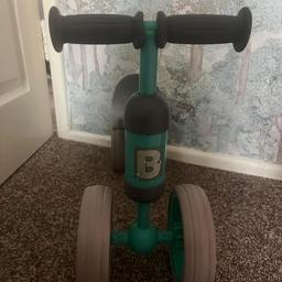 Bobble bike , only used indoors , near perfect condition