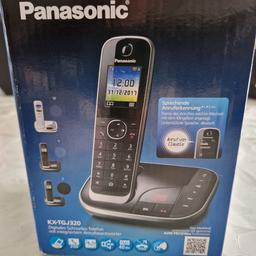 Verkaufe ein 3 Monate altes Telefon der Marke Panasonic mit integriertem Anrufbeantworter. Mit Rechnung und Ovp.
Nur Abholung in 66113 Saarbrücken 
Kein Versand