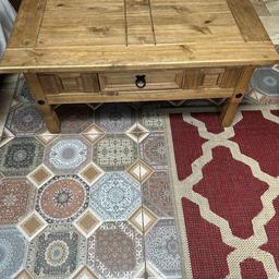Solid oak wood B&M table in great condition.