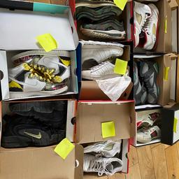 Grab a bargain serious clear out all reduced no offers thanks
💯 original all size 6, except a Gucci are a 5
Smoke/ pet free home
Collection from castle vale B35
Prices in them from £5