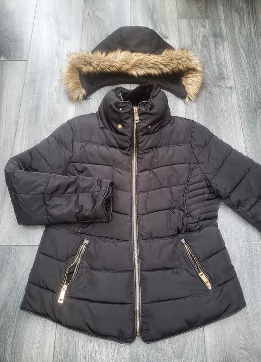 Buy & Sell Surrey Elmbridge - Photos for Oasis Womens Winter Black Jacket - Size; XL