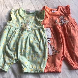 Pack of two Disney rompers new ideal gift 3-6